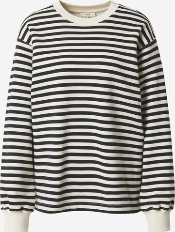 A LOT LESS Sweatshirt 'Carla' (GOTS) in Weiß: predná strana