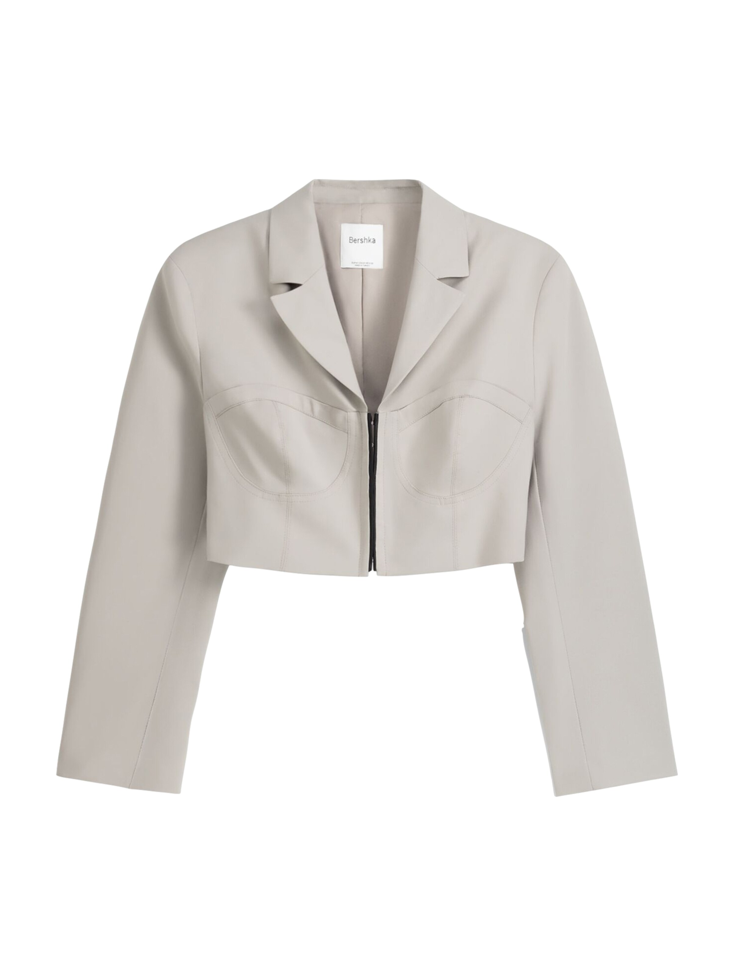 Bershka Blazer in Grau: Vorderseite