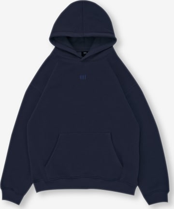 Sweat-shirt 'Oversize Puffy Hoodie' Ossy Homer en bleu : devant