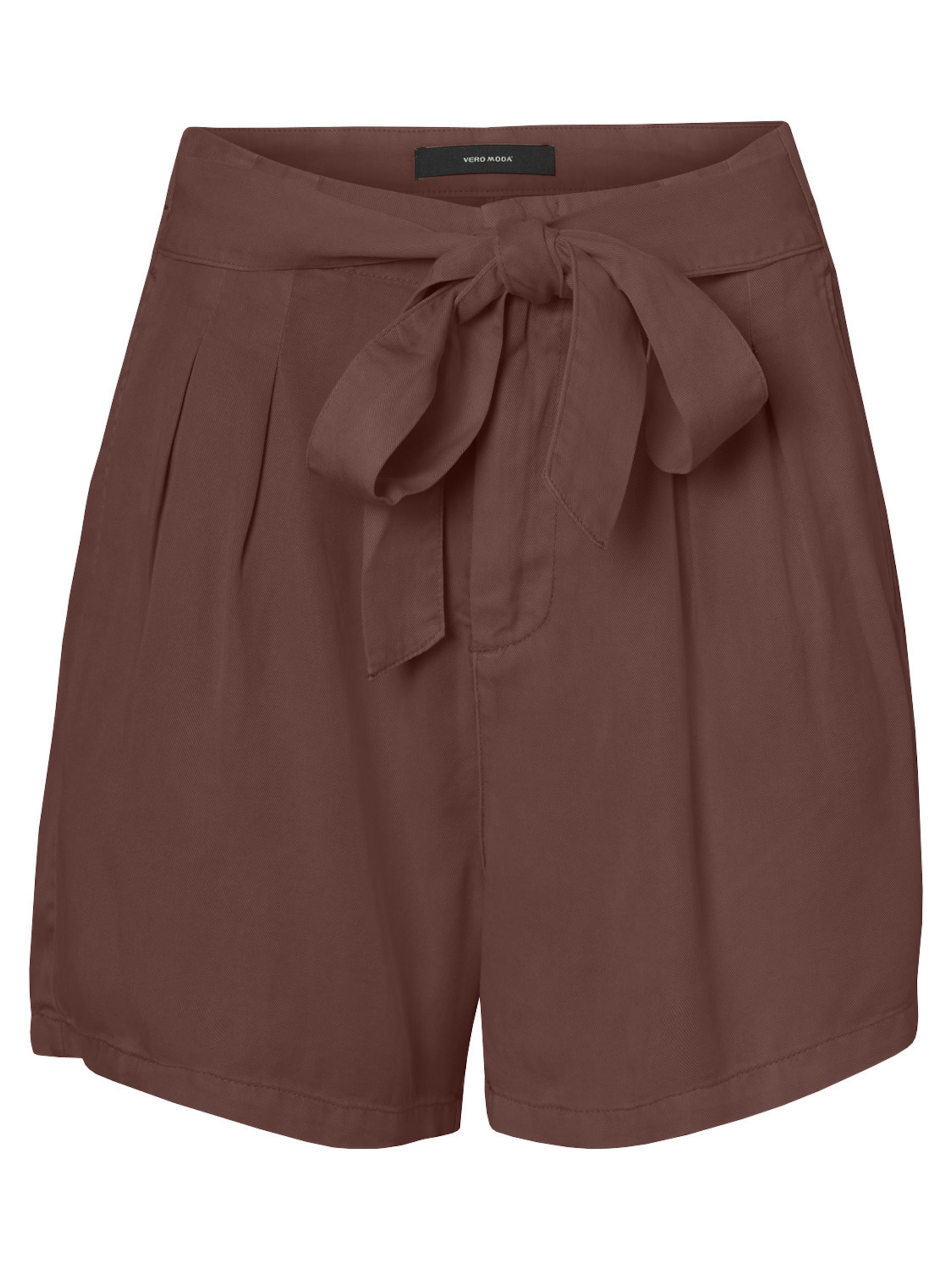 Pantaloni Donna VERO MODA Pantaloni con pieghe Mia in Marrone Pantaloni Donna VERO MODA Pantaloni con pieghe Mia in Marrone