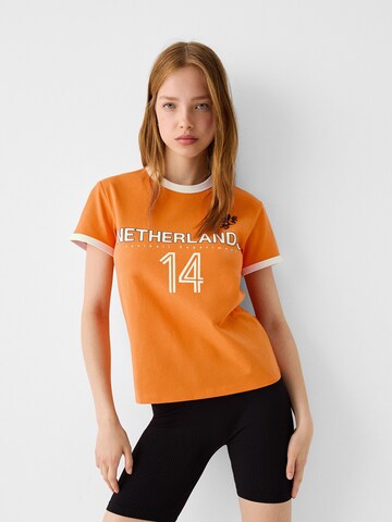 Bershka Shirts i orange: forside