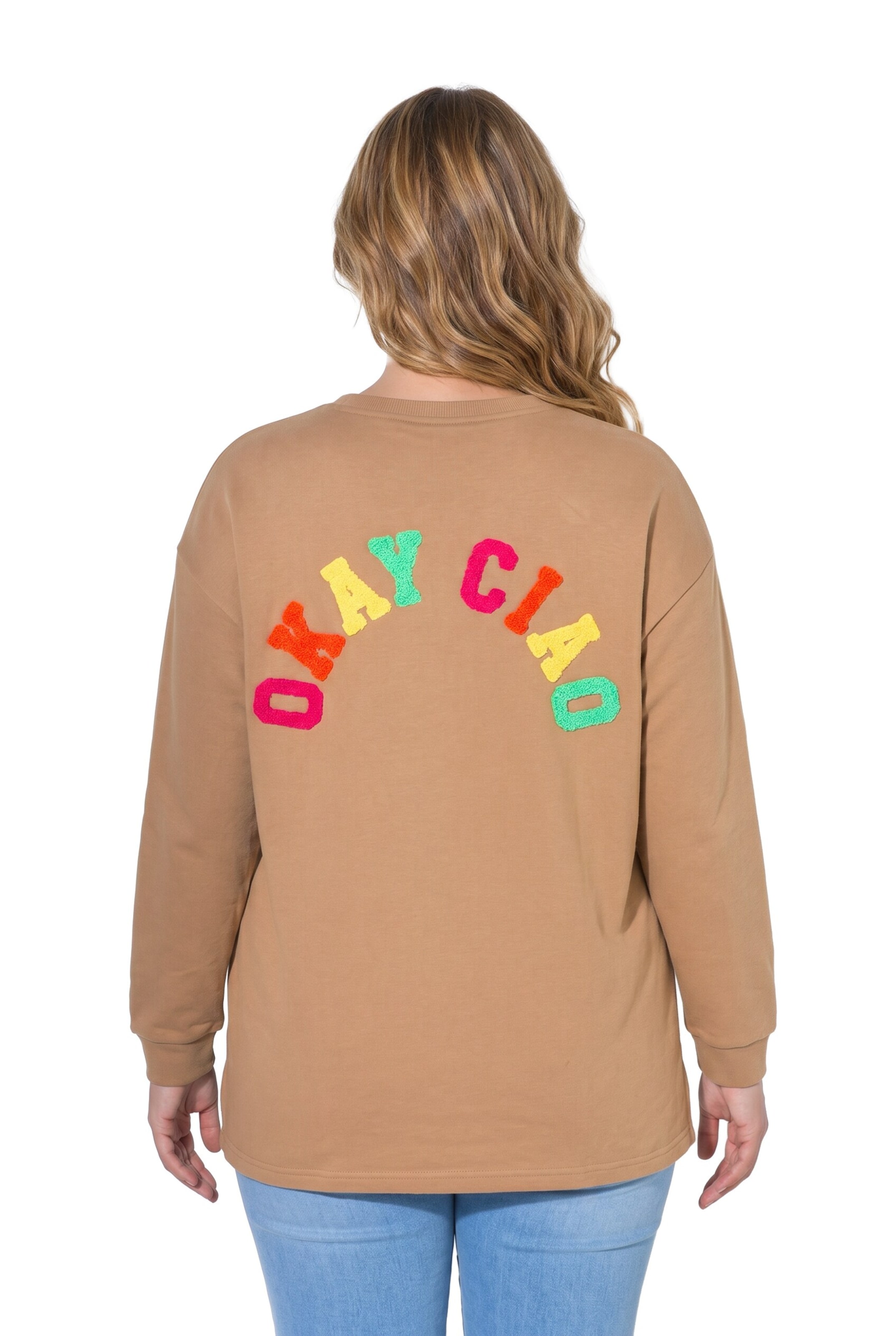 MIAMODA Sweatshirt in Bruin
