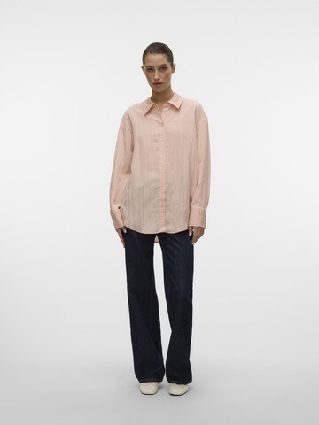 Chemisier 'VMMPayton' VERO MODA en rose