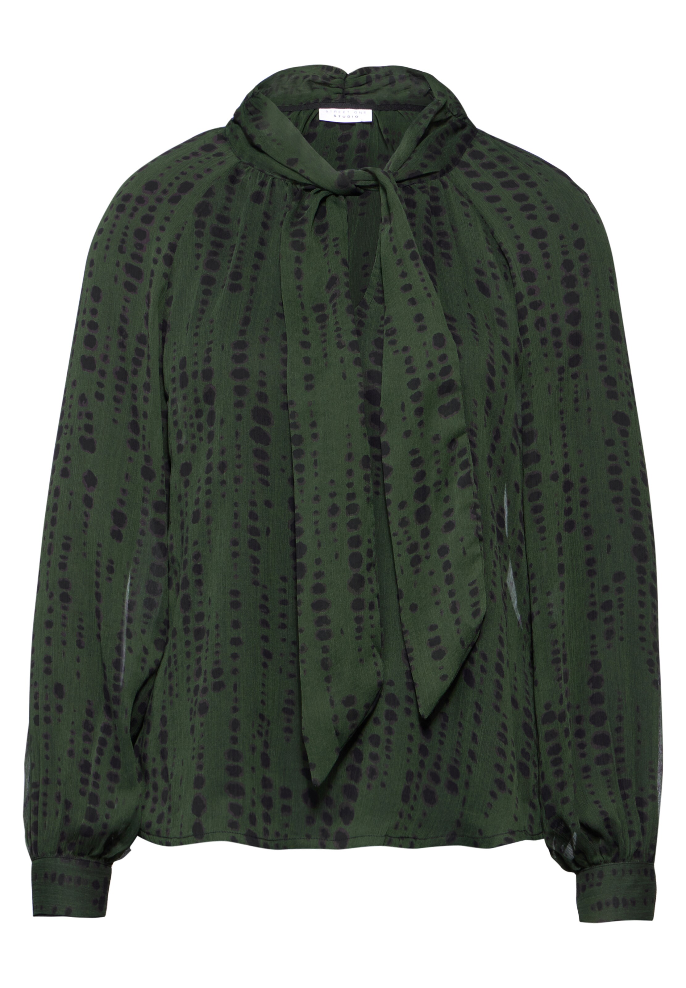 Street One Studio Blouse in Green: front