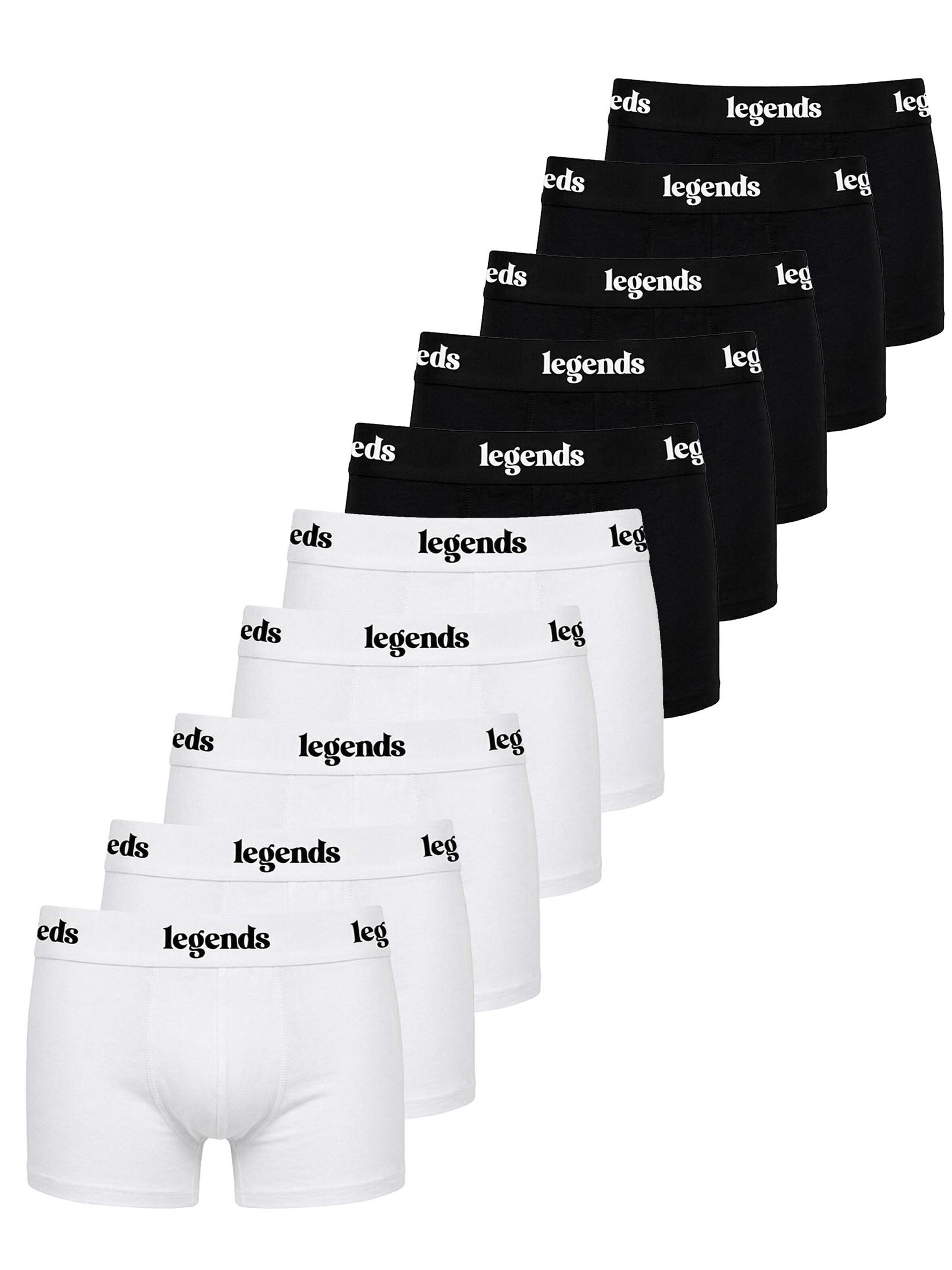 Legends Boksershorts 'Boxers 10 PACK' i sort: forside