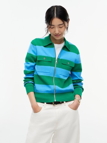 Cardigan TOMMY HILFIGER en vert : devant