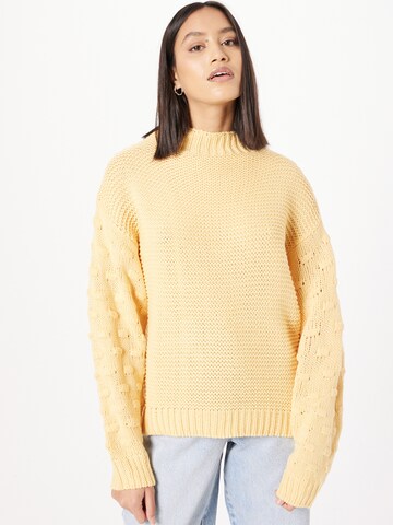 Rut & Circle Pullover 'SELMA' in Gelb: predná strana