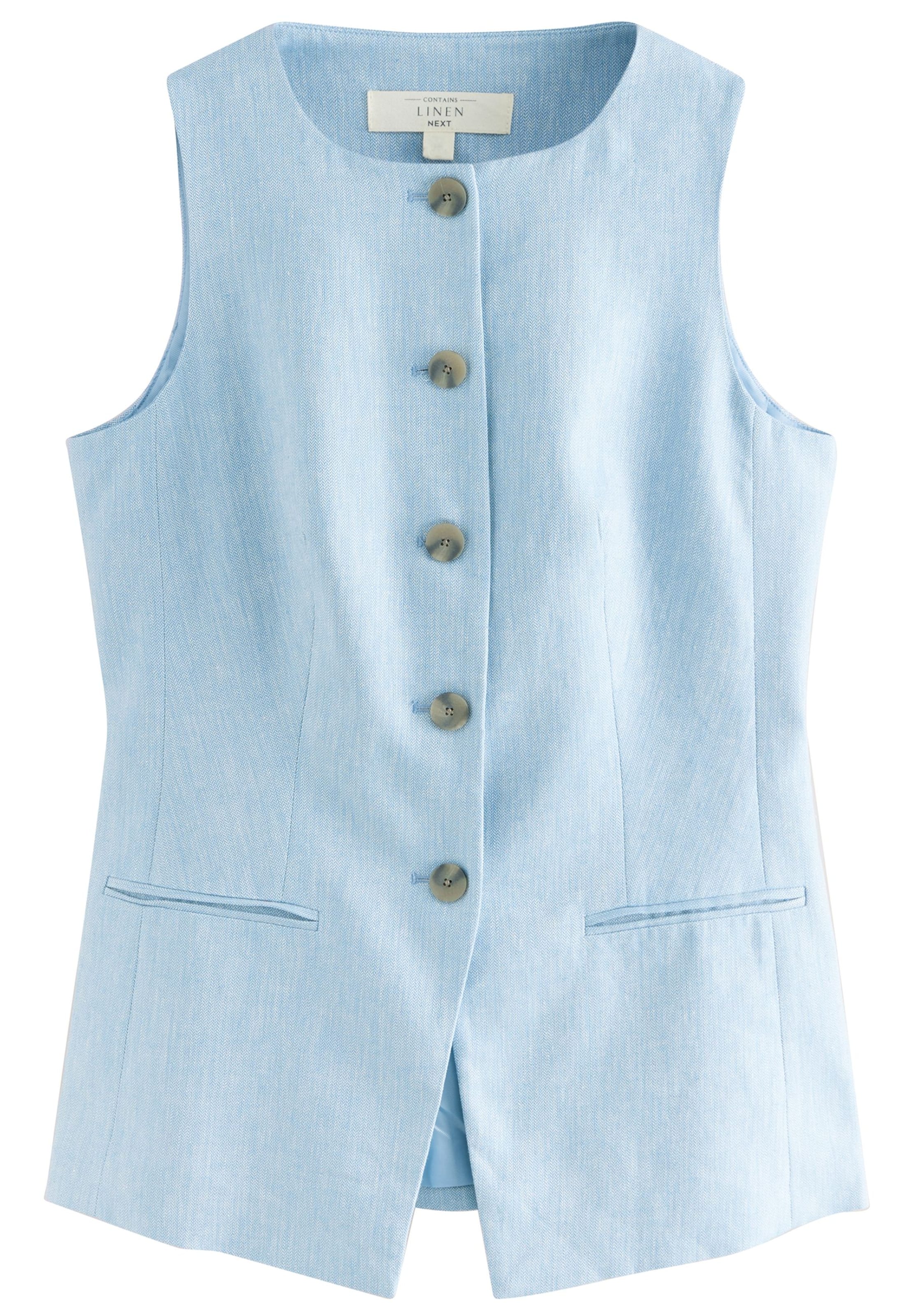 mėlyna Next Kostiuminė liemenė: priekis