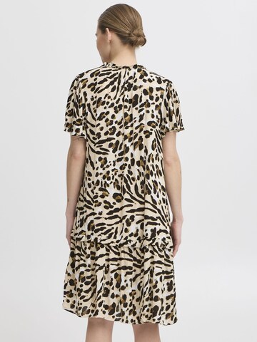 ICHI Dress in Mixed colours