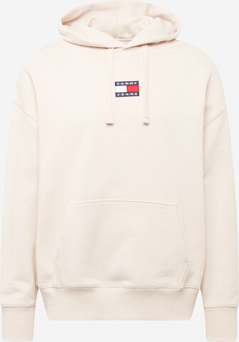 Tommy Jeans Dressipluus, värv beež: eest vaates