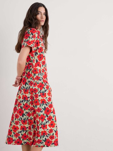 Robe-chemise 'Birch Glade' Seasalt Cornwall en rouge