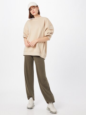 WEEKDAY Sweatshirt i beige