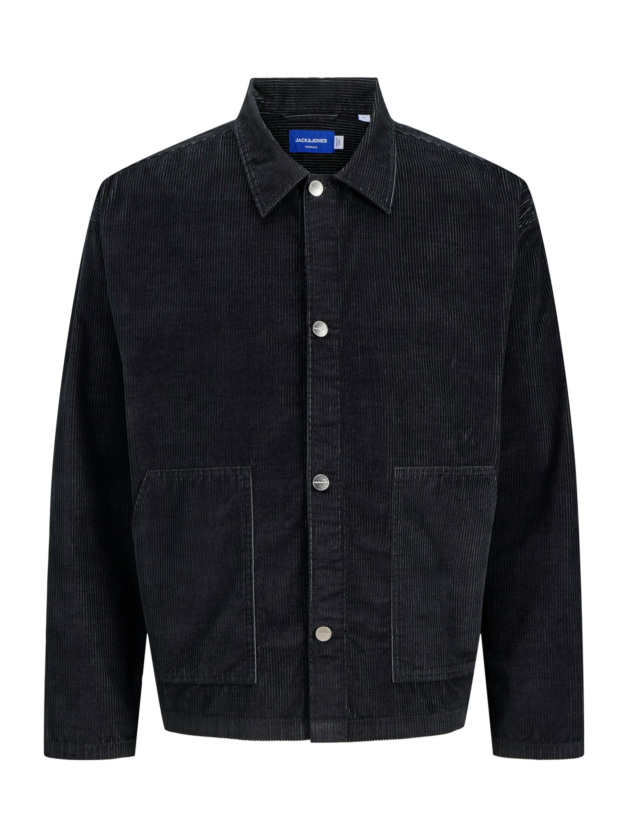 fekete JACK & JONES Átmeneti dzseki, Termék nézet