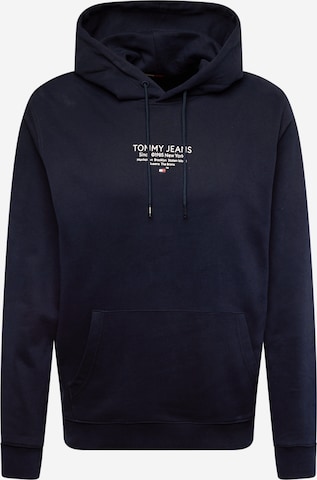 Tommy Jeans Sweatshirt 'ESNTL' in Blauw: voorkant