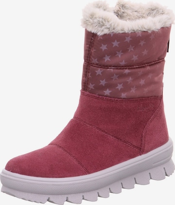 SUPERFIT Snowboots 'FLAVIA' in Rot: predná strana