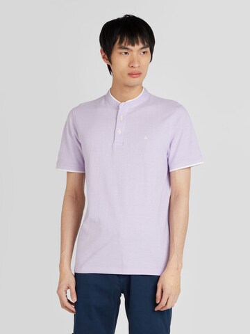 JACK & JONES - Camisa 'PAULOS' em roxo: frente