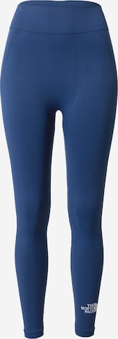 Pantalon de sport THE NORTH FACE en bleu : devant