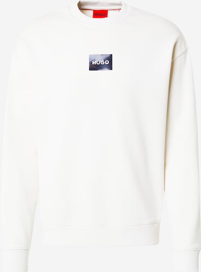 HUGO Sweater majica 'Daylo' u crna / prljavo bijela, Pregled proizvoda