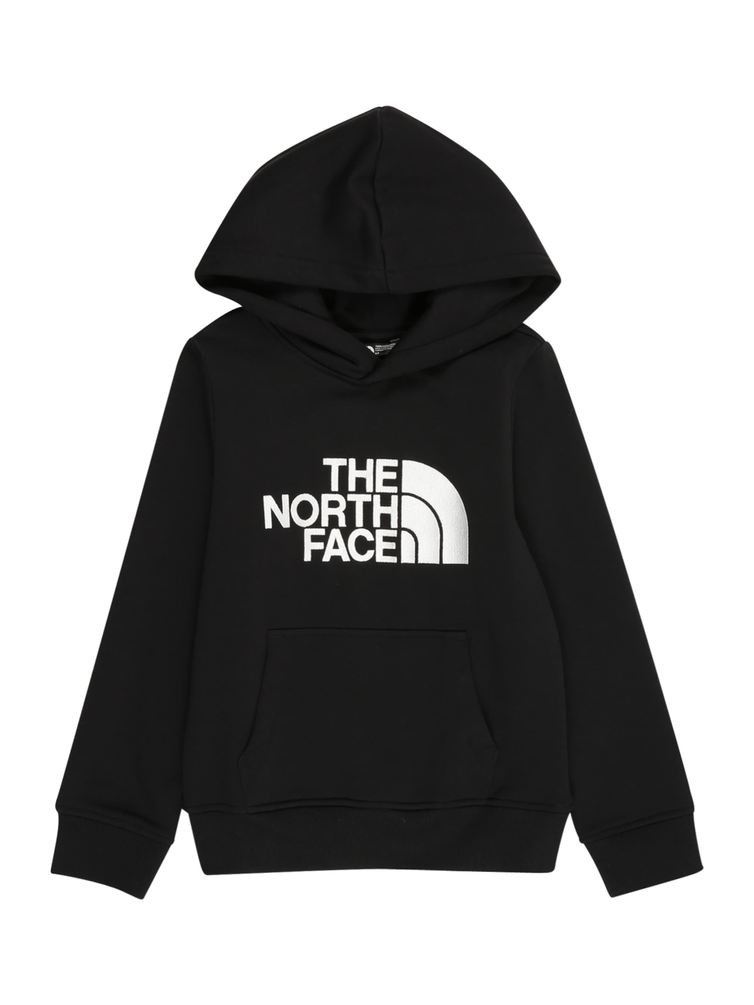 THE NORTH FACE Urheilullinen collegepaita 'DREW PEAK' värissä musta: etupuoli