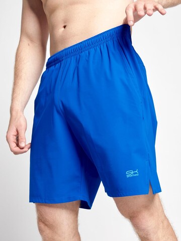 SPORTKIND Regular Workout Pants 'Performance' in Blue