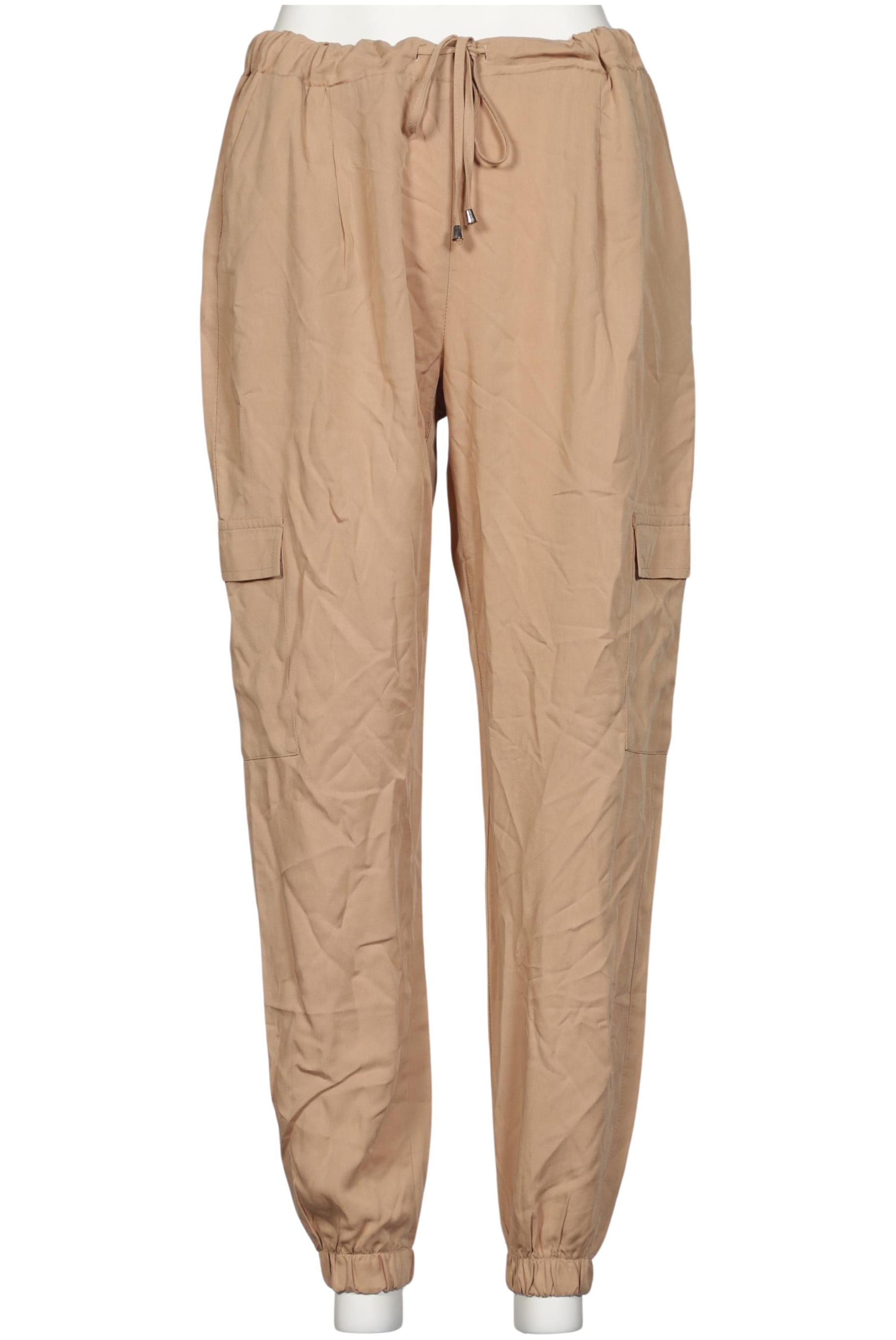 MADELEINE Stoffhose XL in Beige: Vorderseite