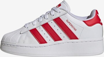 Baskets ' Superstar XLG' ADIDAS ORIGINALS en blanc : devant