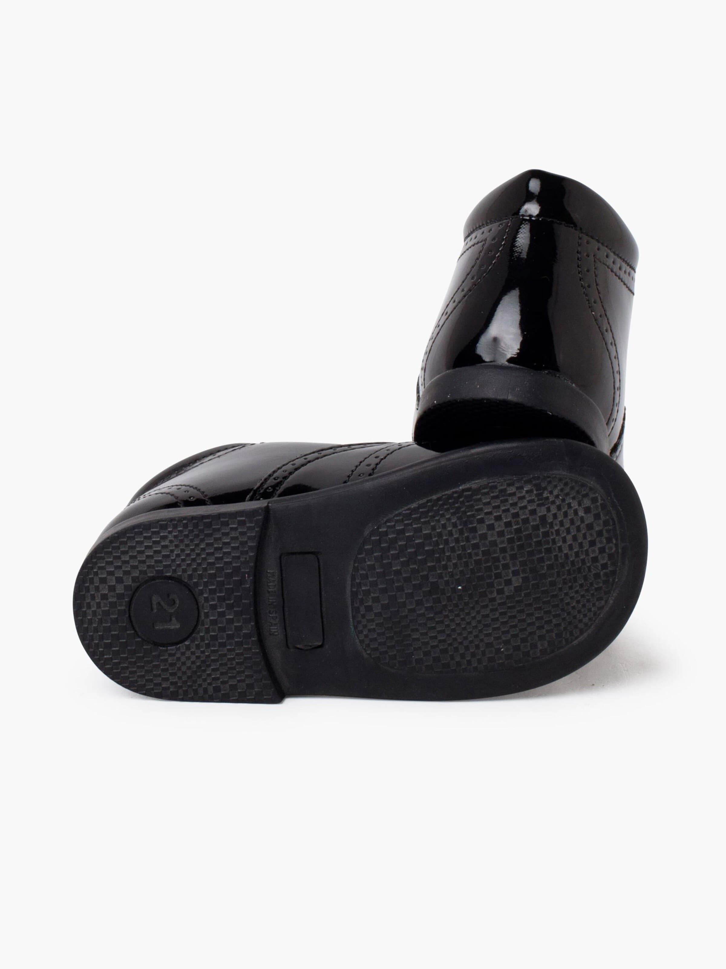Pisamonas First-Step Shoes in Black