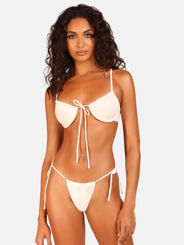 OW Collection - Braga de bikini 'OCEAN' en blanco