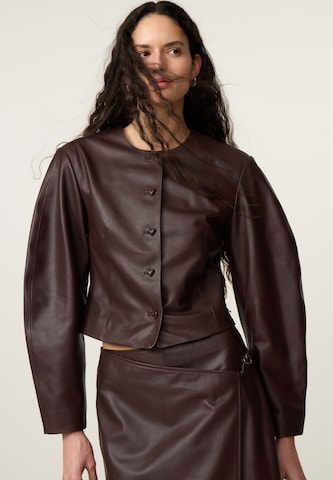 Fabienne Chapot Between-Season Jacket in Brown: front
