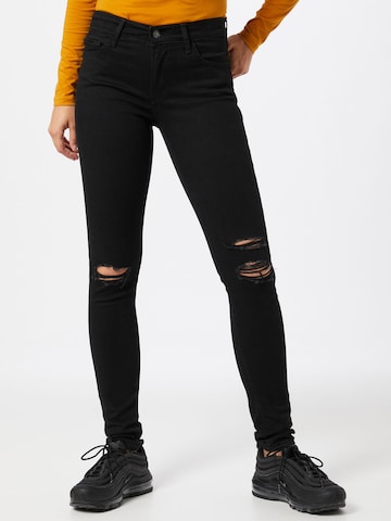 LEVI'S ® Slimfit Jeans in Zwart: voorkant