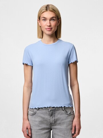 PIECES T-Shirt 'PCNicca' in Blau: Vorderseite