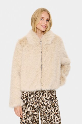 SAINT TROPEZ Winterjas 'Zaseline' in Beige