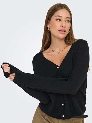 ONLY Knit cardigan 'ONLADELE' in Black