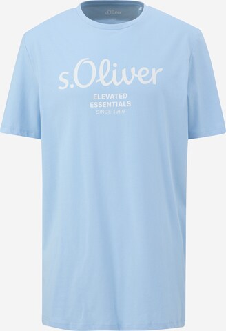 s.Oliver Red Label Big & Tall Shirt in Blau: predná strana