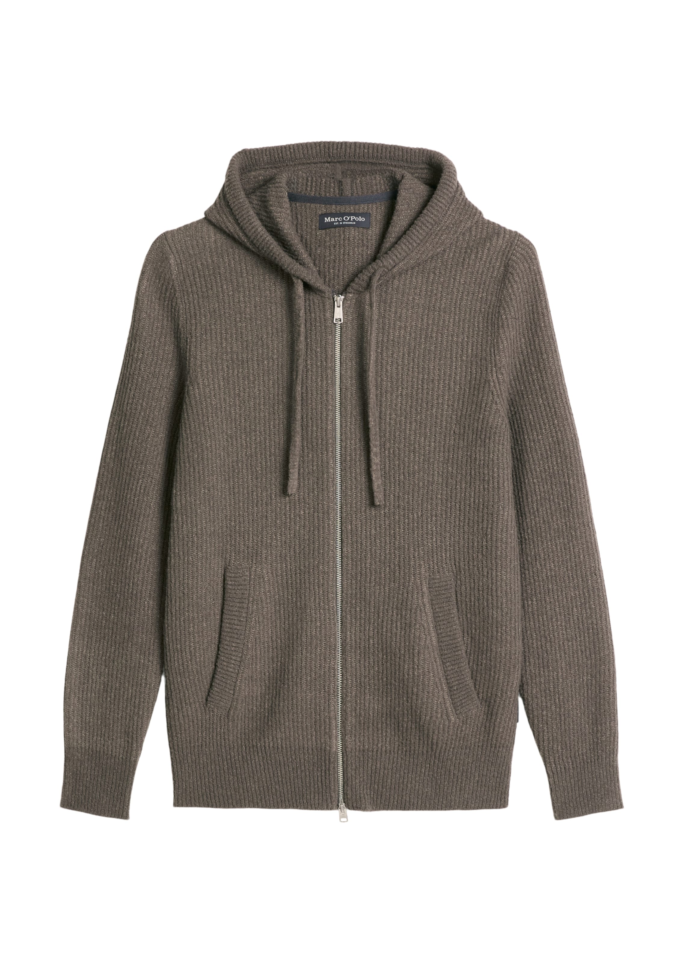 Marc O'Polo Strickjacke in Braun: Vorderseite