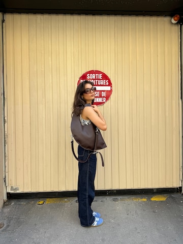 MAS1 Shoulder bag 'D Bag x Duo' in Brown