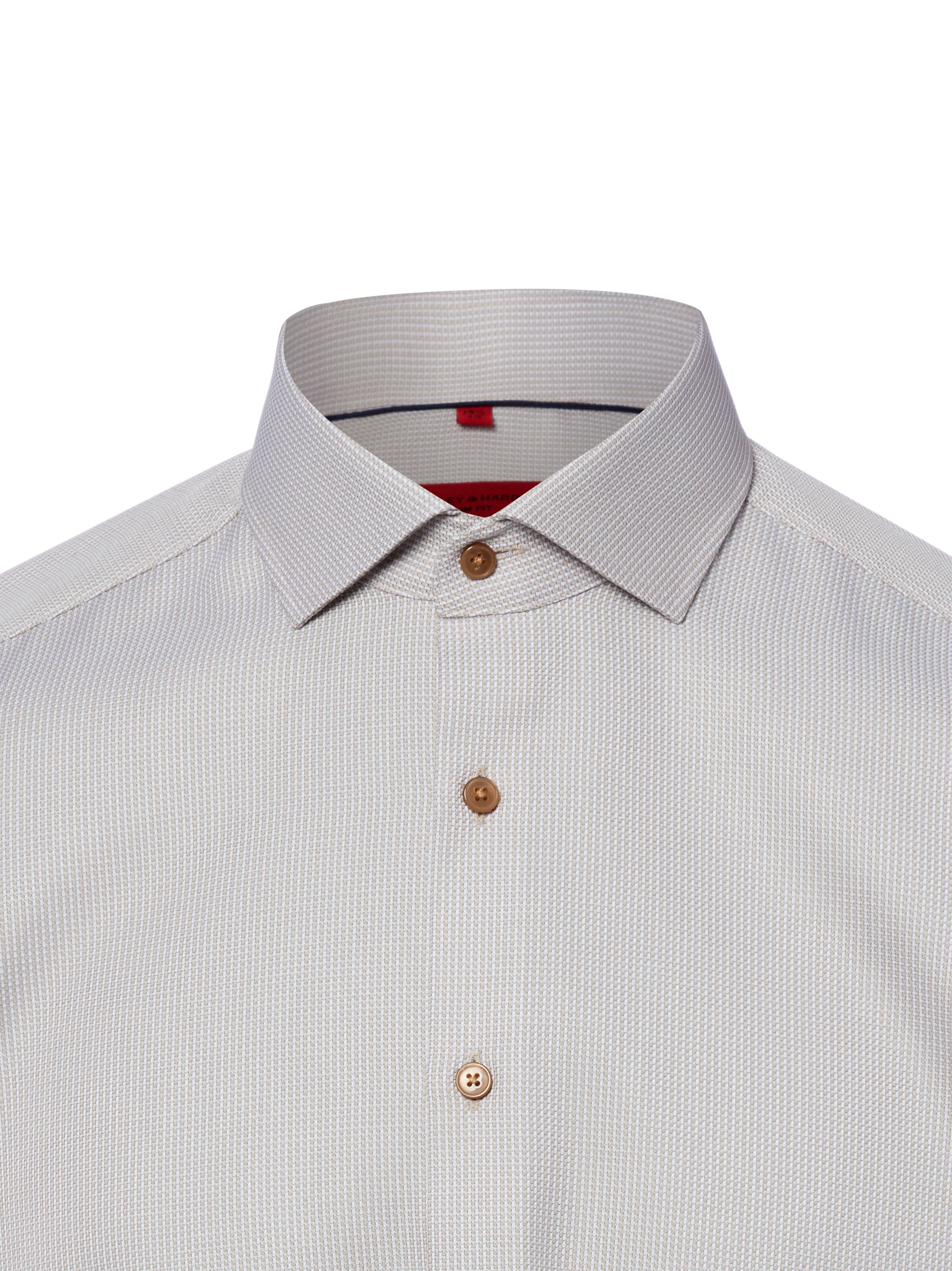 Finshley & Harding Slim fit Business shirt in Brown