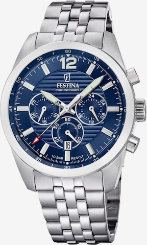 FESTINA Analoog horloge in Blauw: voorkant