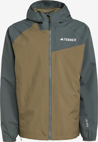 ADIDAS TERREX Outdoorjacke 'Multi 2' in Grün: Vorderseite