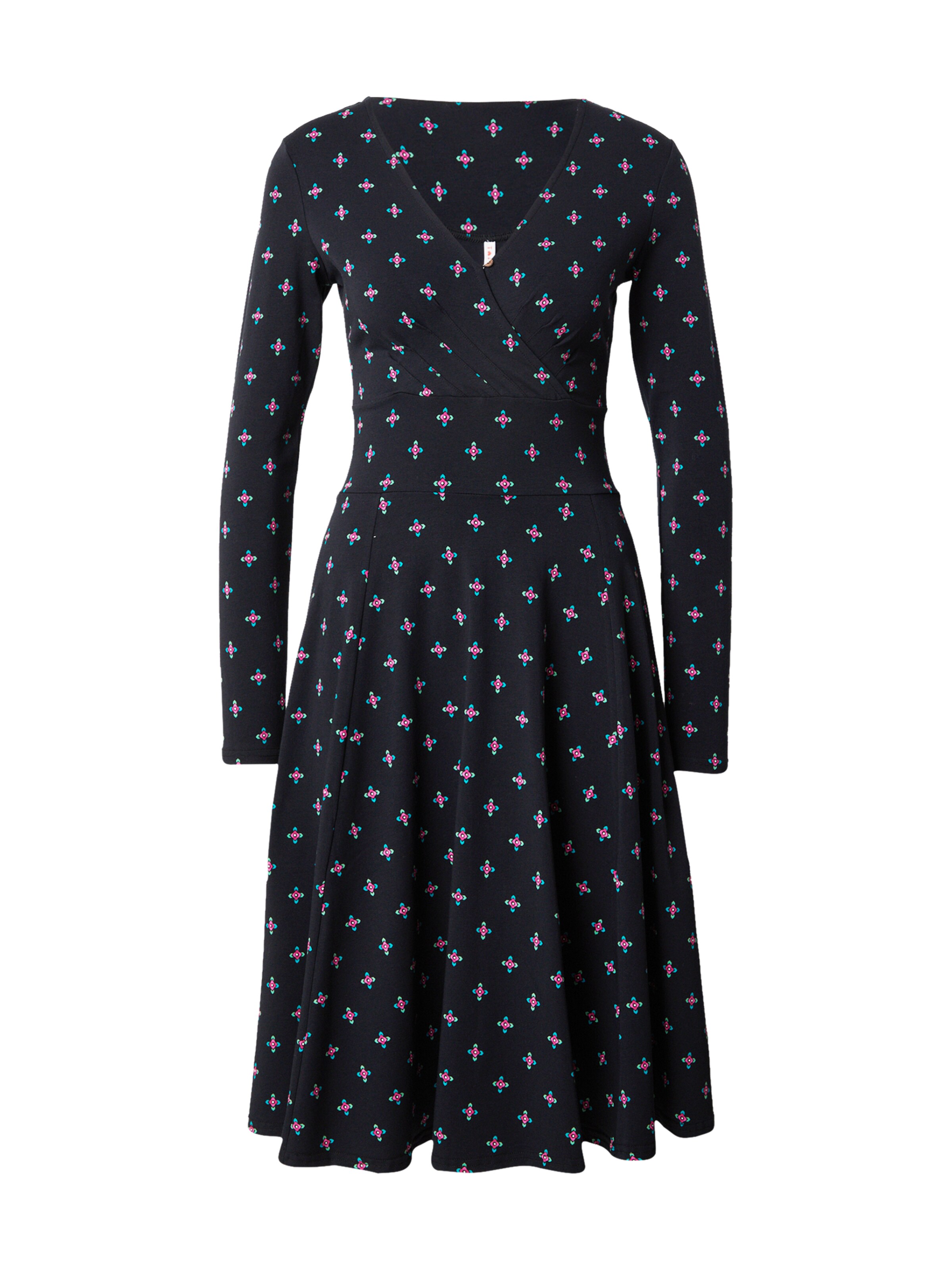 Blutsgeschwister Kleit 'Shalala Tralala', värv must: eest vaates