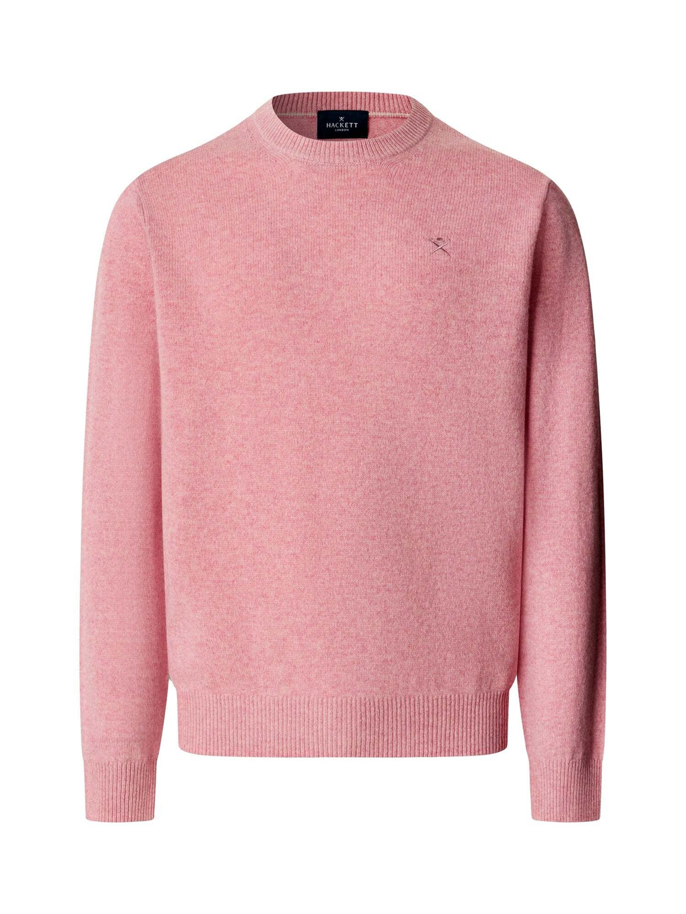 Hackett London Sweater in Pink: front