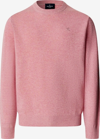Hackett London Sweater in Pink: front