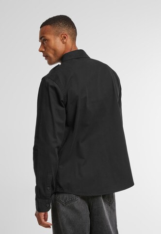 Mister Tee Comfort fit Overhemd 'Capricorn Skull' in Zwart