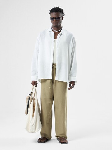 Fit confort Chemise VAMOS CLO en blanc