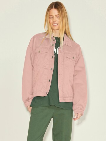 JJXX Between-season jacket 'MOCCA' in Pink: front