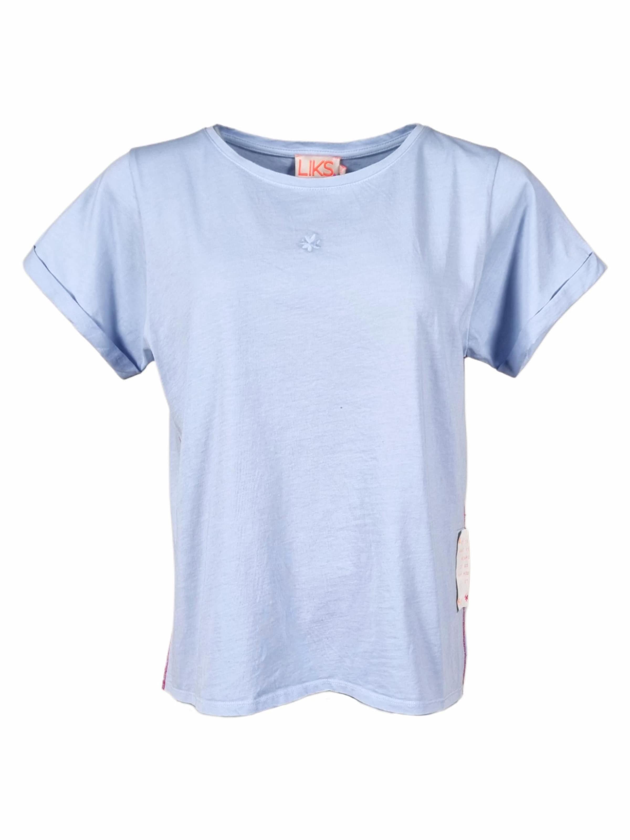 LIKS. Munich Shirt in Blauw: voorkant