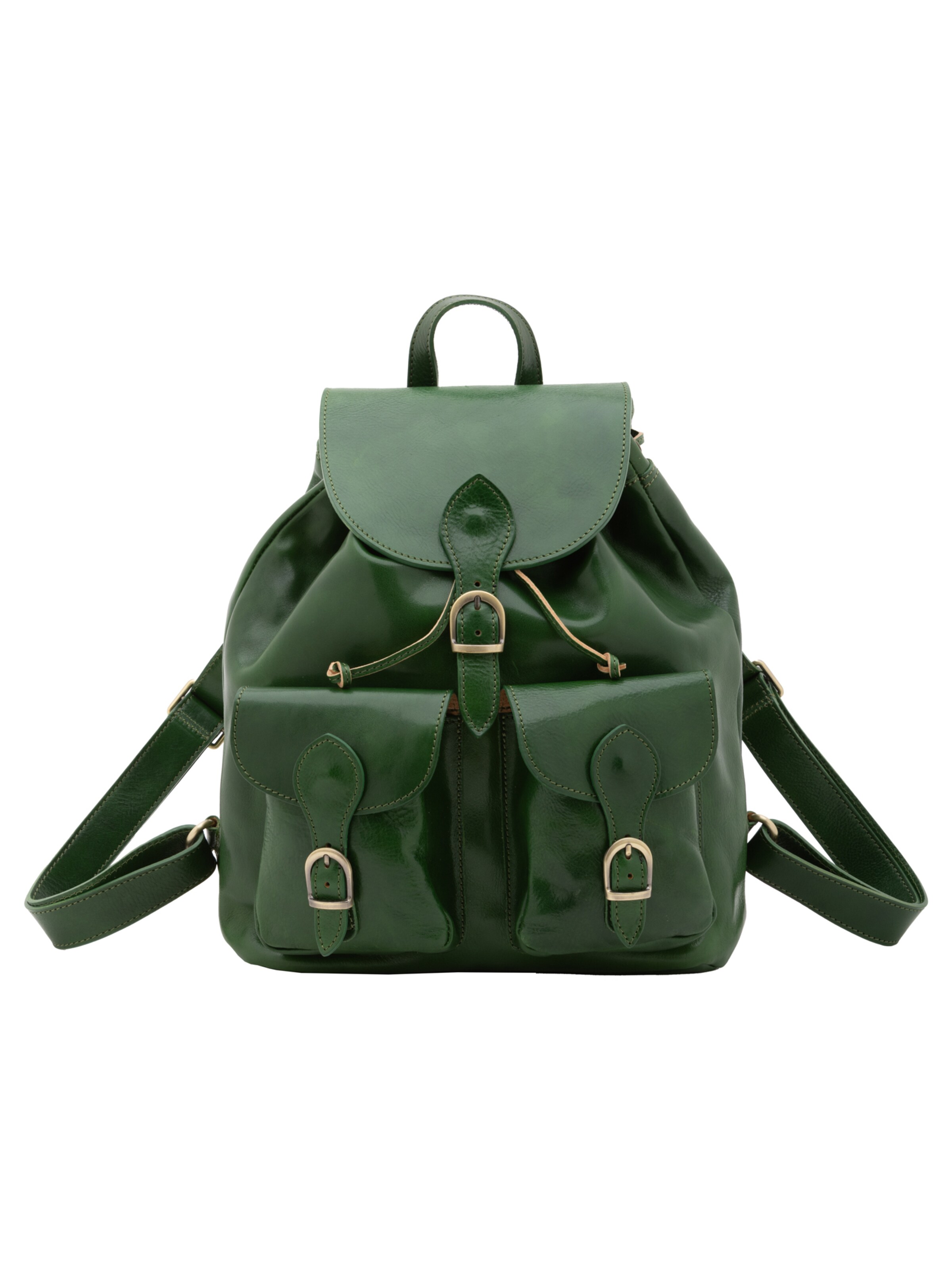 Borsa a spalla di I Fratelli in verde: frontale