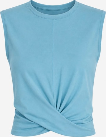 True North Top 'Damen Twist Tanktop aus Bio-Baumwolle' in Blue: front
