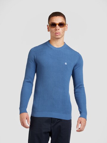 Calvin Klein Jeans Tröja i blå: framsida