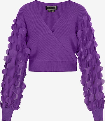 faina - Jersey en lila: frente